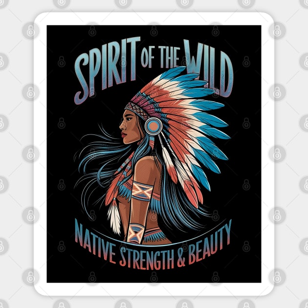 Spirit of the Wild Sticker by Mara Bun